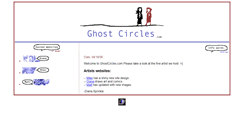 Desktop Screenshot of ghostcircles.com
